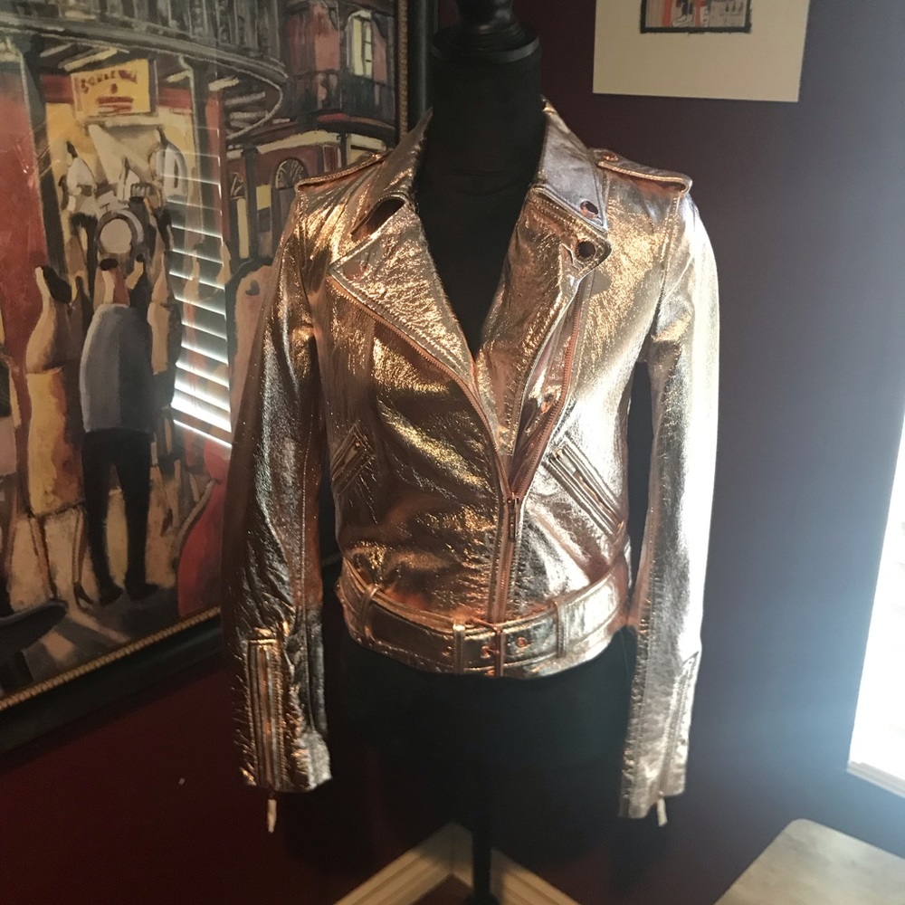 True Religion Leather Jacket